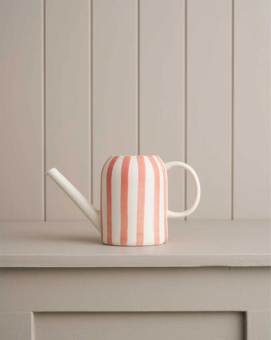 Watering Can | Coral Stripe