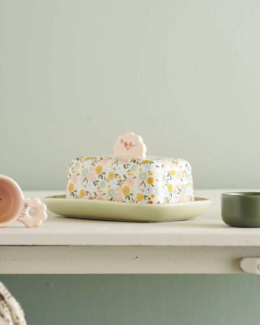 Butter Dish | Flower Market