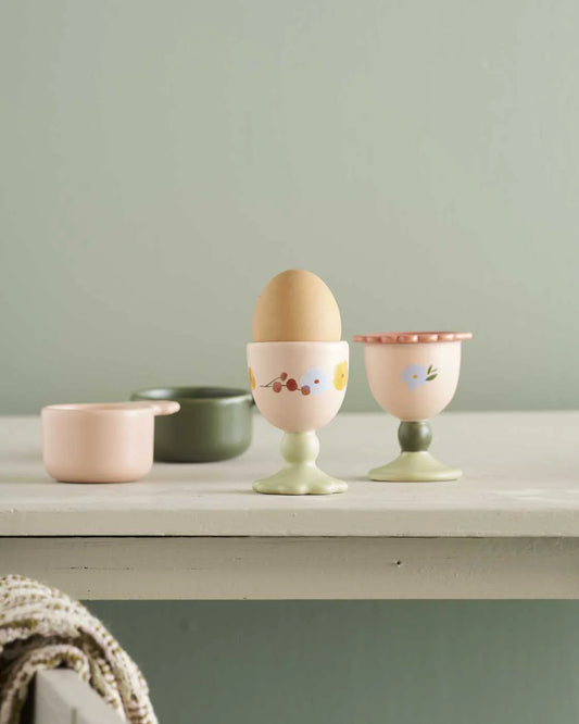 Egg Cup Set Of 2| Flower Market