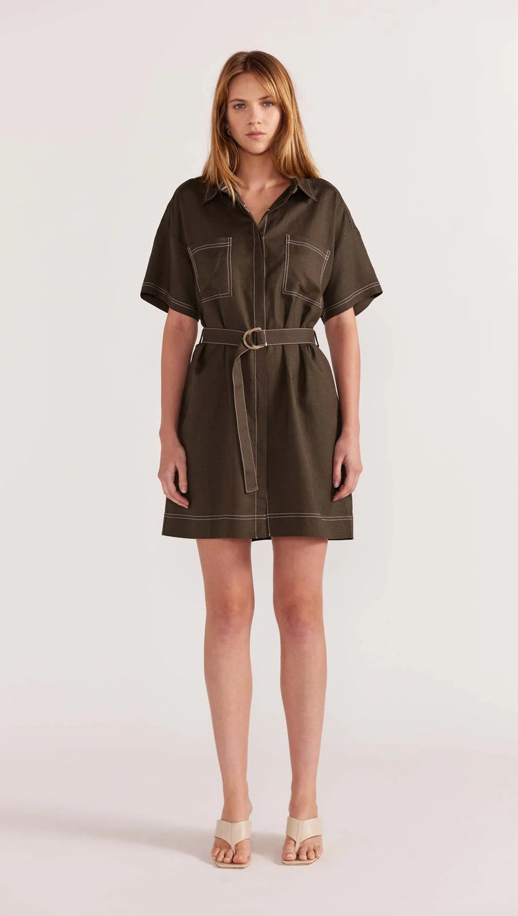 Saskia Mini Shirt Dress