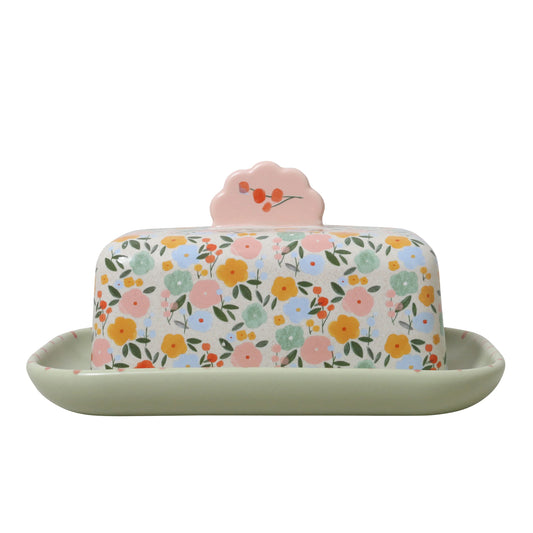 Butter Dish | Flower Market