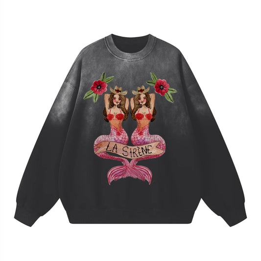 MERMAID LA SIRENE CREW NECK