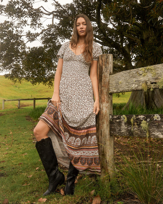 Honey Floral Maxi Dress