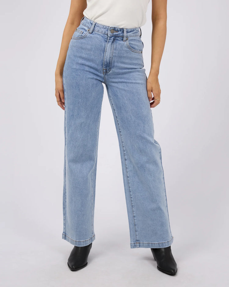 Jacqui Wide Leg Jean | Light Blue