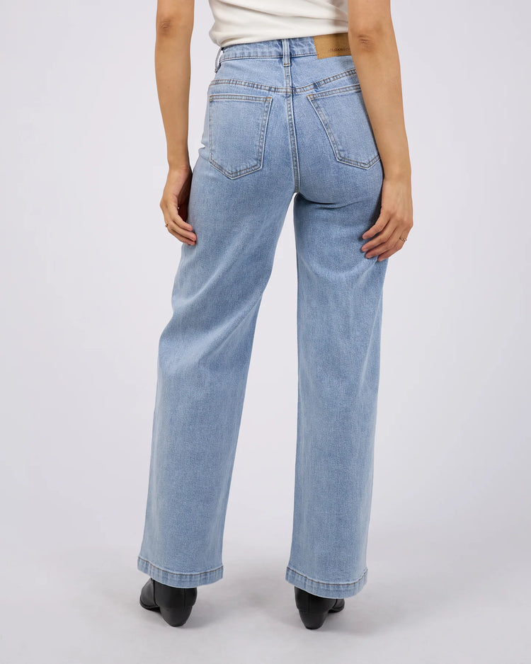 Jacqui Wide Leg Jean | Light Blue