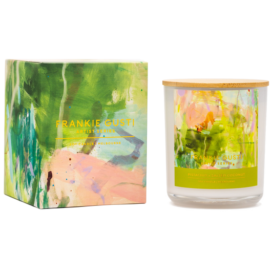 ARTIST SERIES CANDLE | PISTACHIO + SALTED COCONUT | KATE ELIZA