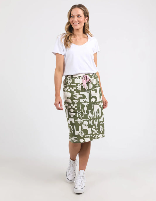 Postcard Skirt