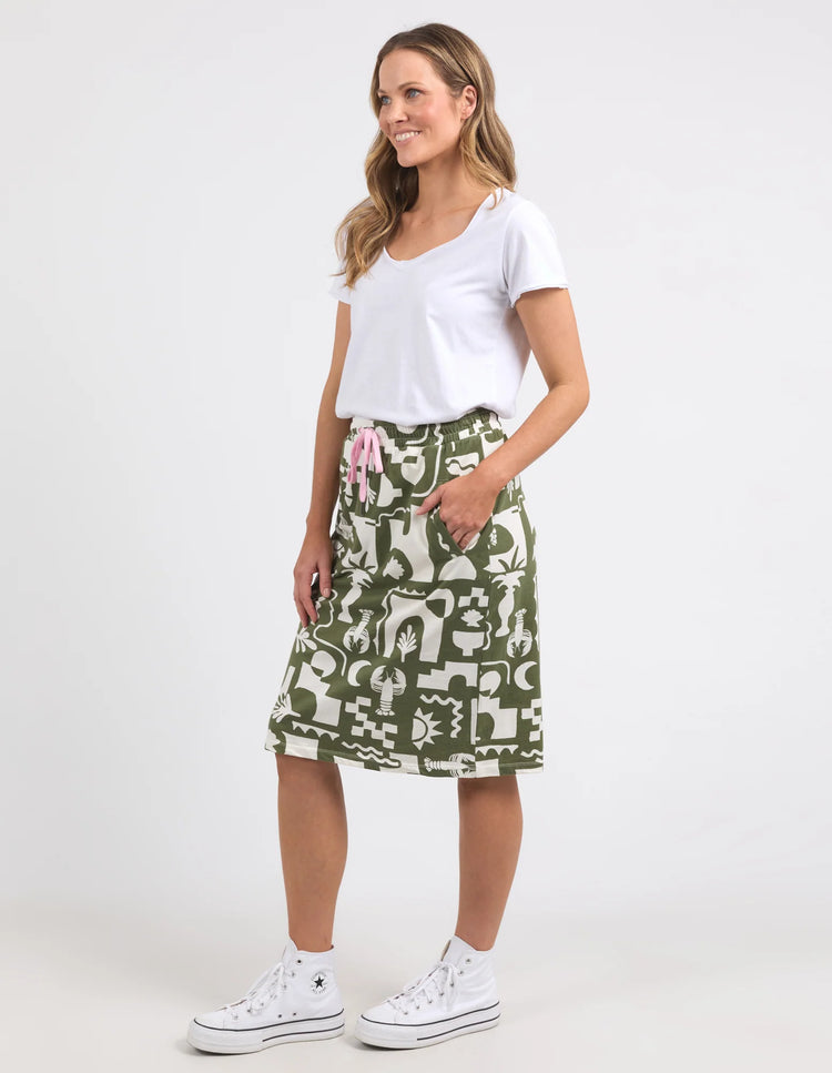 Postcard Skirt