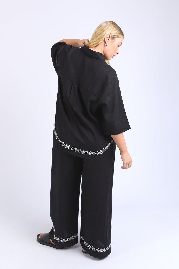 Nina Embroidered Shirt