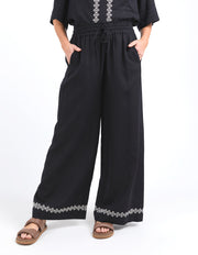 Nina Embroidered Pants