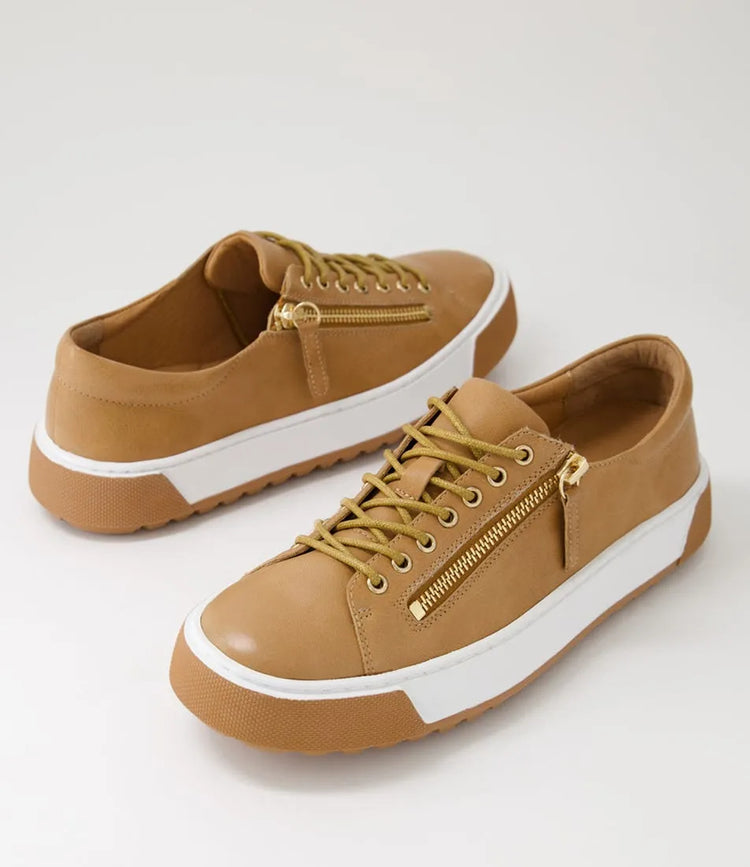 Toppine Sneaker | Dark Tan