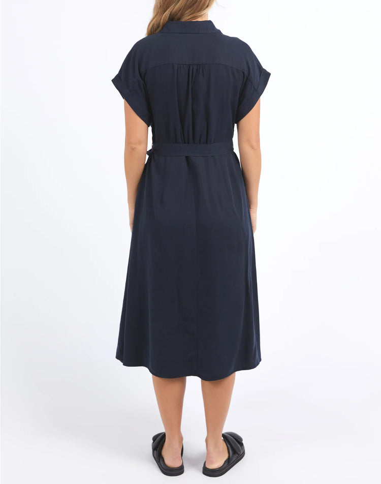 Lucia Dress | Washed Black