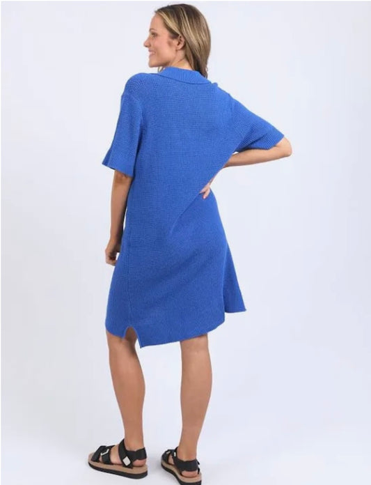 Prime Knit Dress | Cobalt