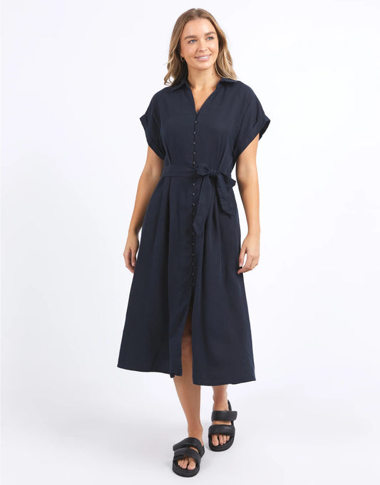 Lucia Dress | Washed Black