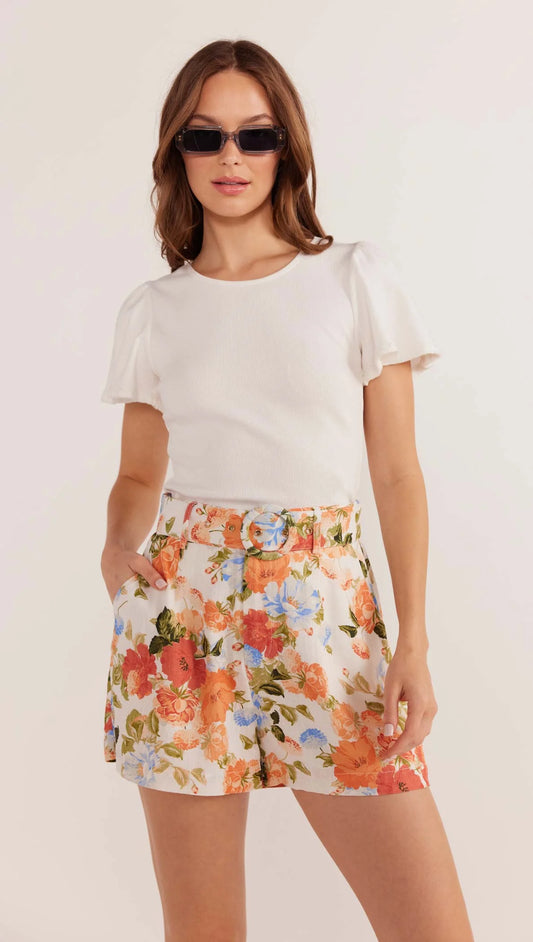 Odette Flutter Sleeve Tee