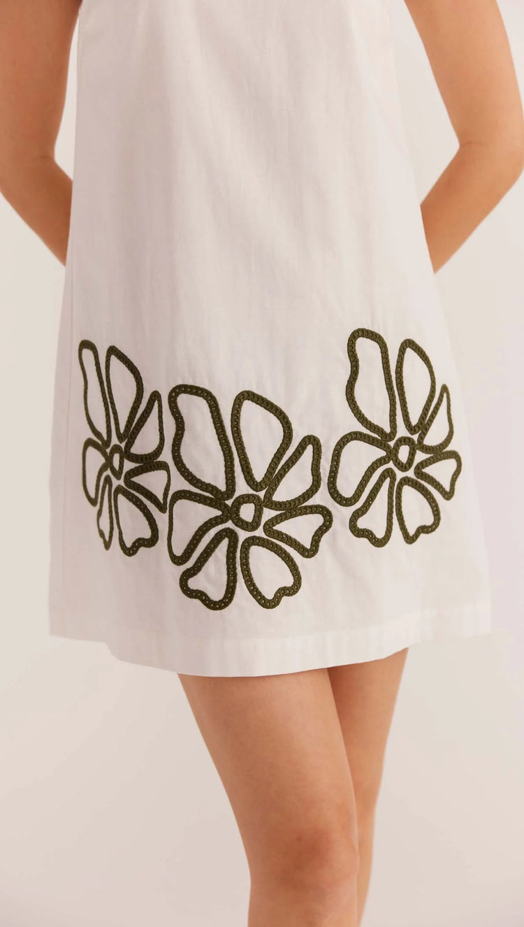 Kimika Embroidered Mini Dress