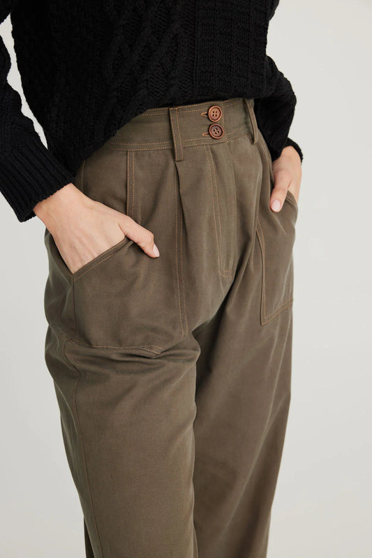 Artemis Pant | Khaki