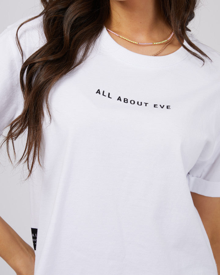 AAE Washed Tee | White