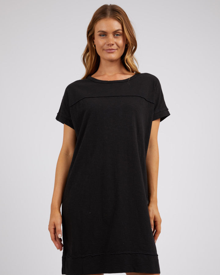 Allison Tee Dress | Washed Black