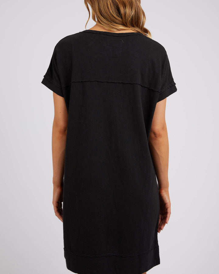 Allison Tee Dress | Washed Black