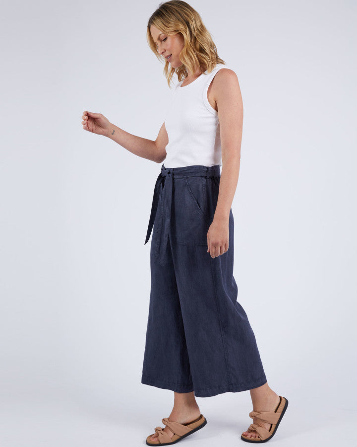 Bliss Washed Pant | Navy