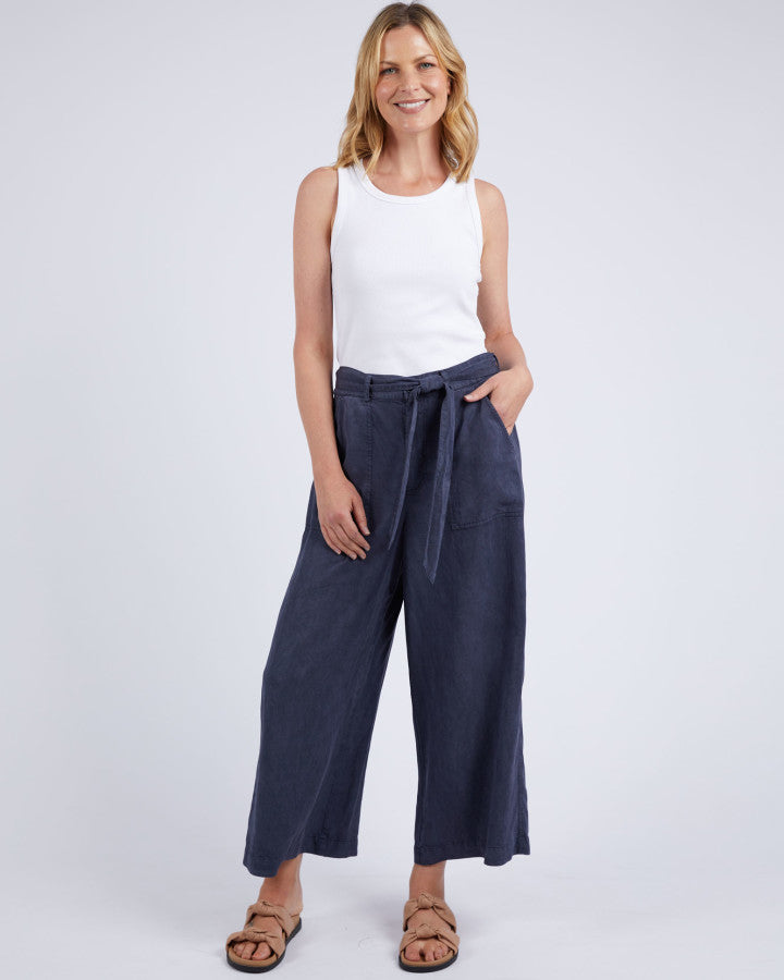 Bliss Washed Pant | Navy