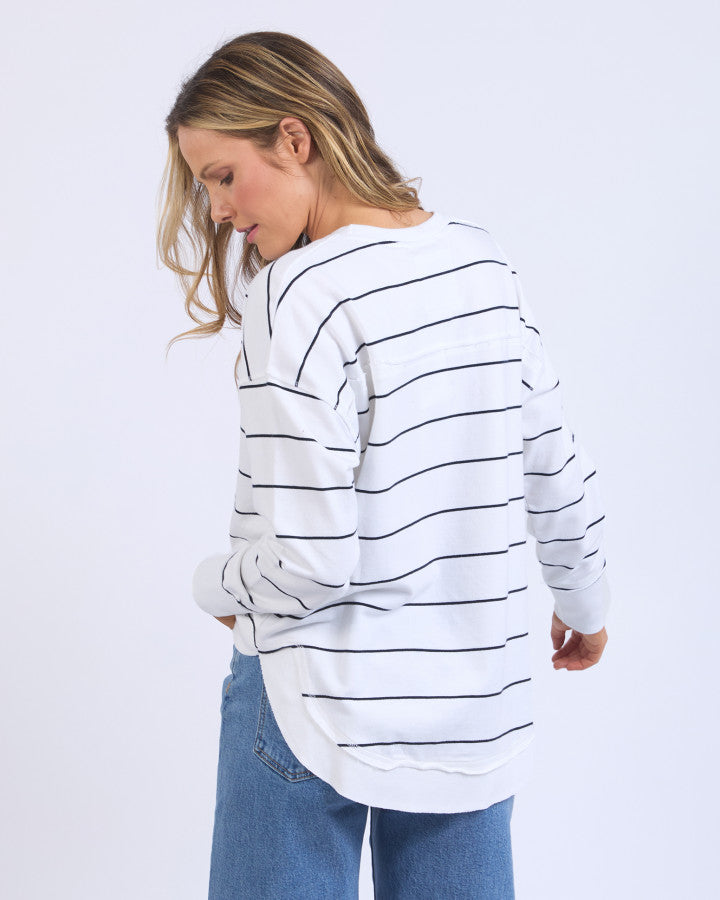 Simplified Classic Stripe Crew