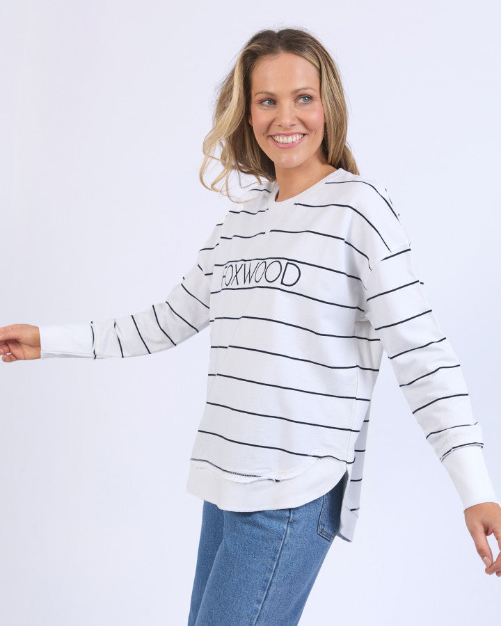 Simplified Classic Stripe Crew