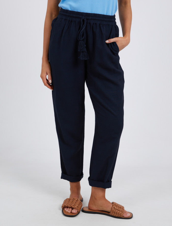 Clem Relaxed Pant | Navy