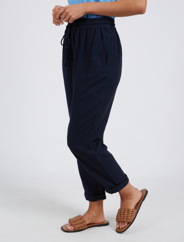 Clem Relaxed Pant | Navy