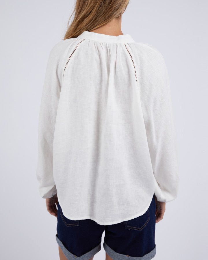 Corsica Blouse | Vanilla White