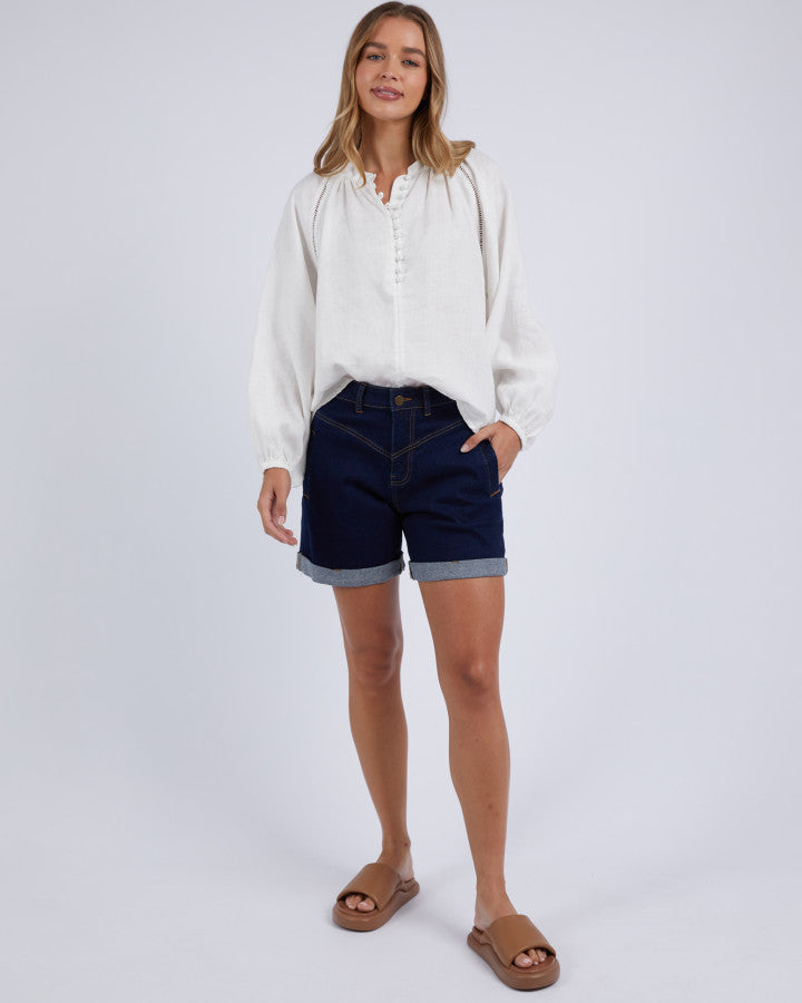 Corsica Blouse | Vanilla White