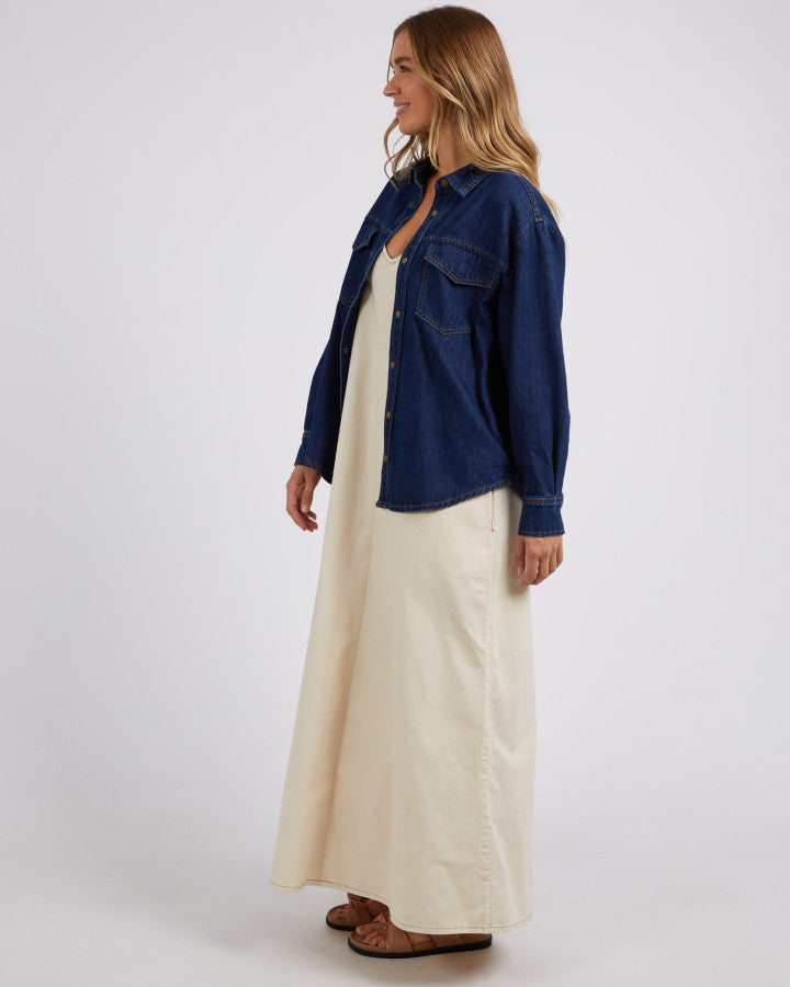Daisy Overshirt | Dark Blue