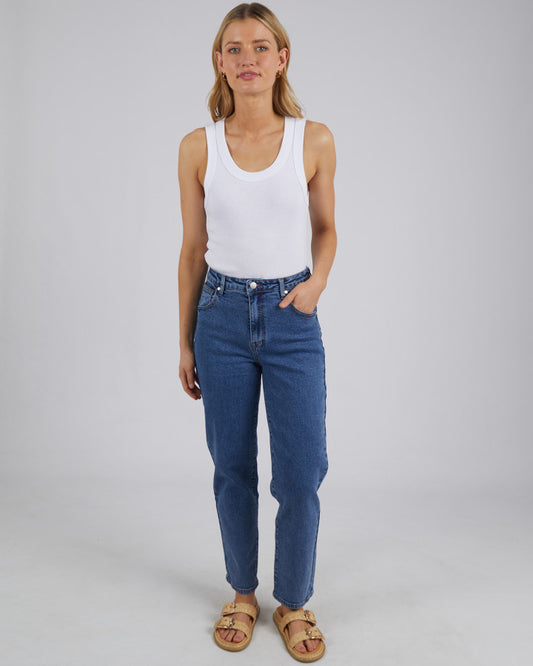 Enmore Wide Leg Jean | Blue