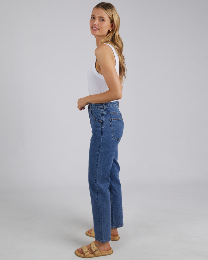 Enmore Wide Leg Jean | Blue