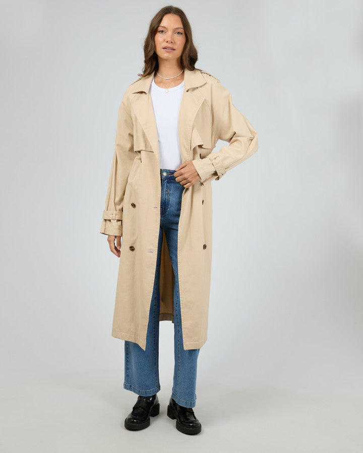 Eve Trench Coat | Tan