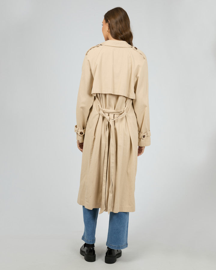 Eve Trench Coat | Tan