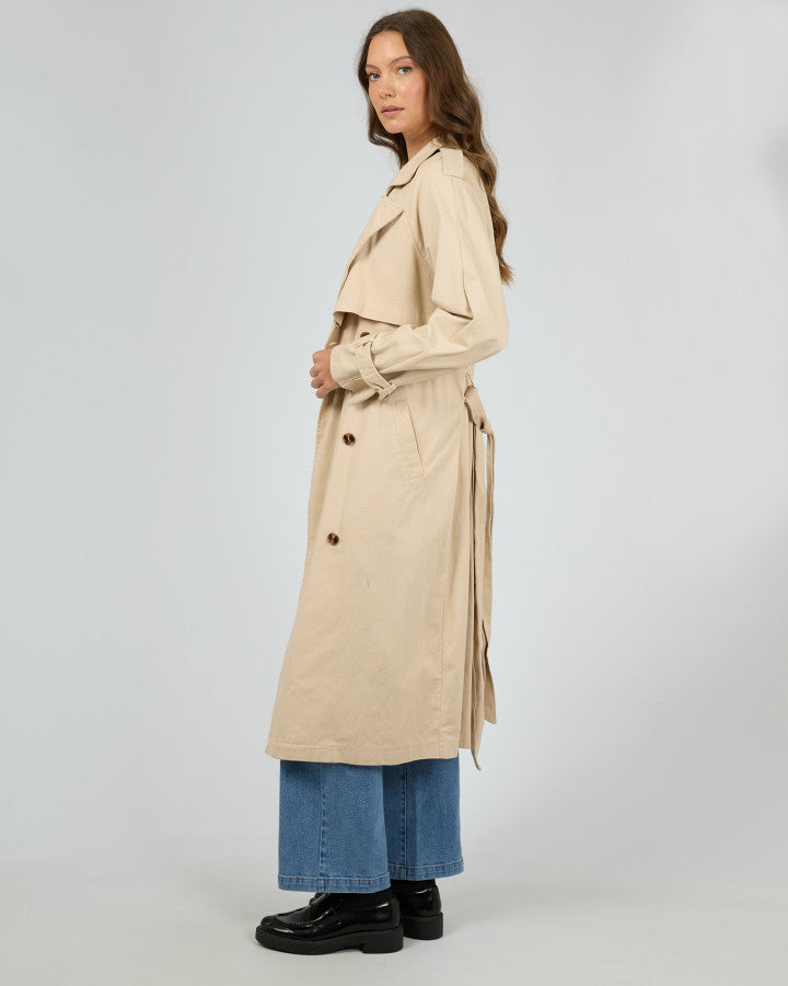 Eve Trench Coat | Tan