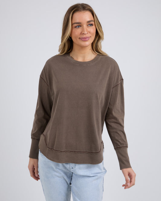 Farrah Long Sleeve | Choc