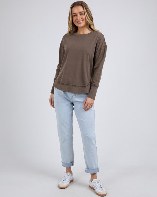 Farrah Long Sleeve | Choc