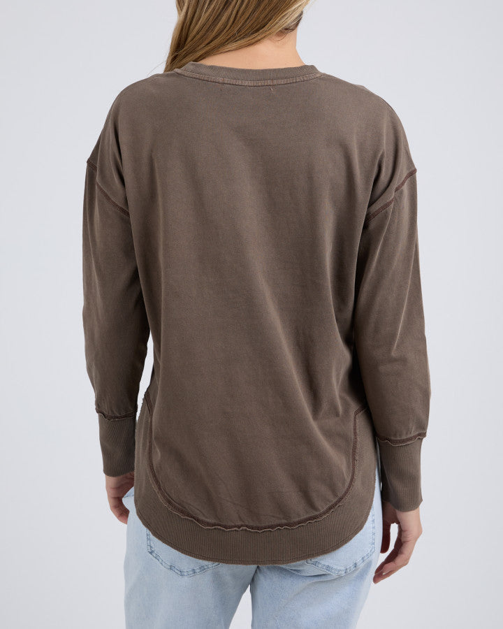 Farrah Long Sleeve | Choc