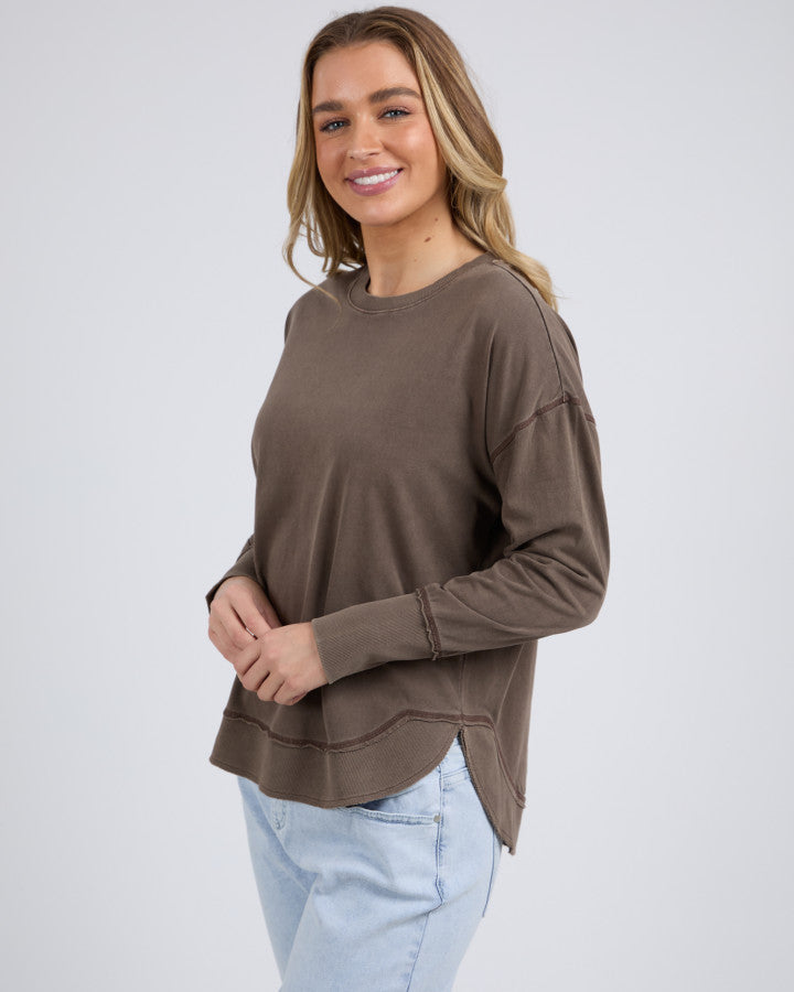 Farrah Long Sleeve | Choc