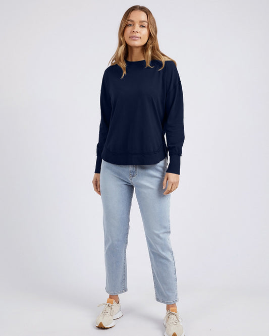 Farrah Long Sleeve | Navy