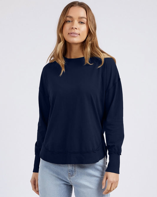 Farrah Long Sleeve | Navy