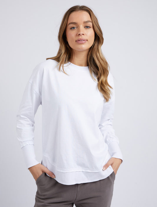 Farrah Long Sleeve | White