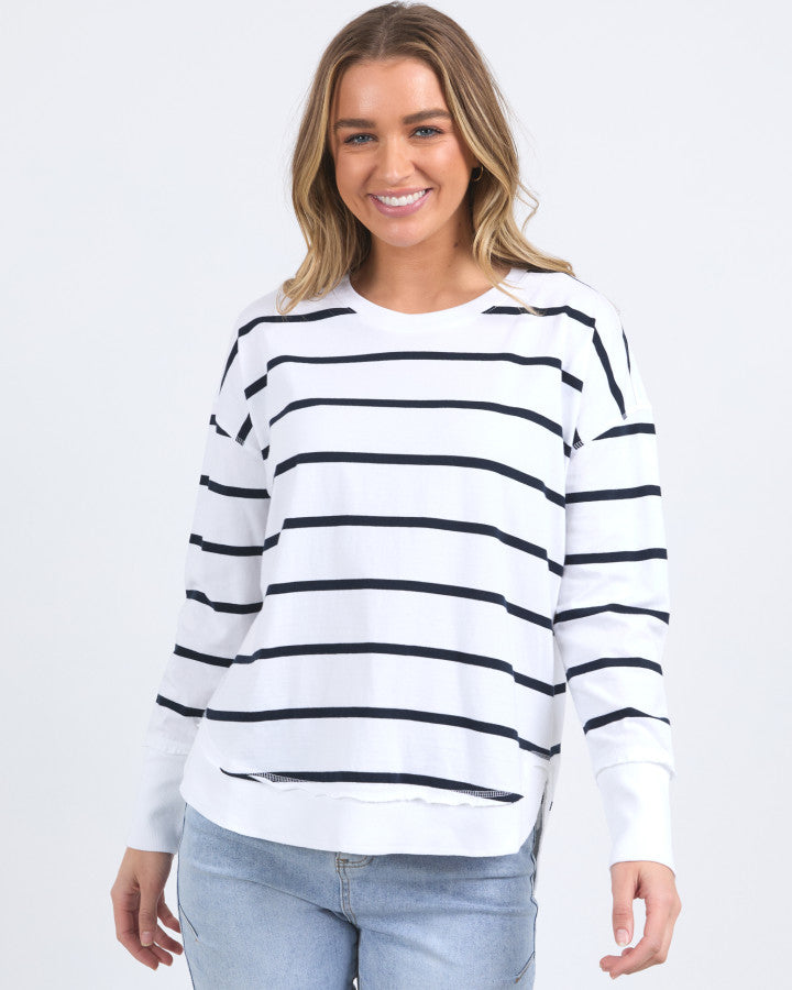 Farrah Long Sleeve | Stripe