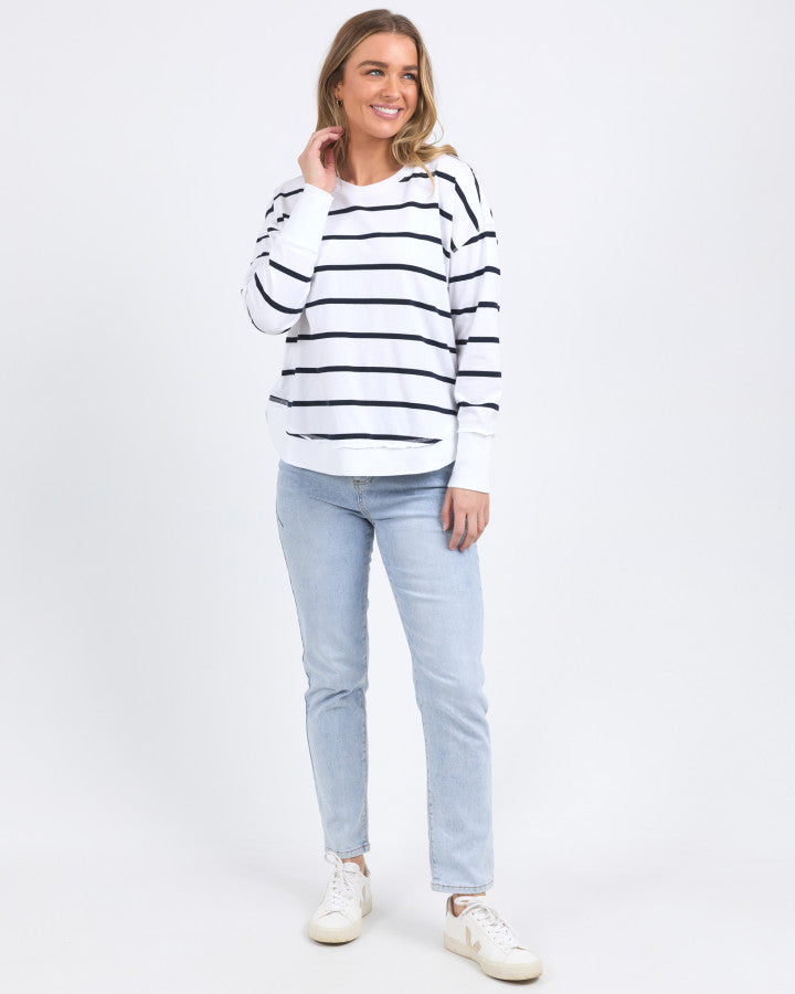 Farrah Long Sleeve | Stripe