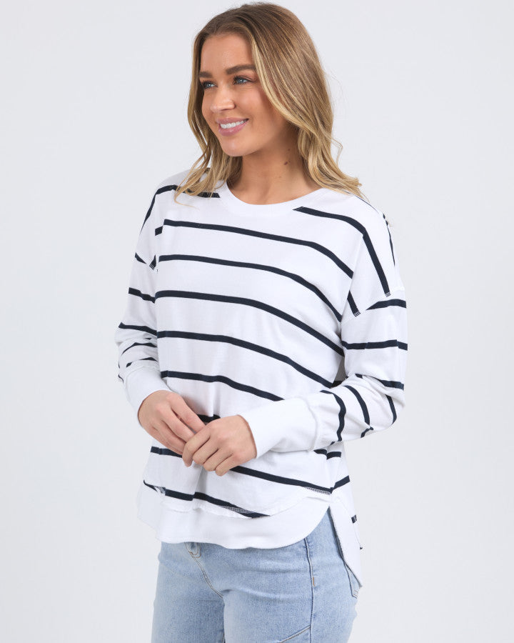 Farrah Long Sleeve | Stripe