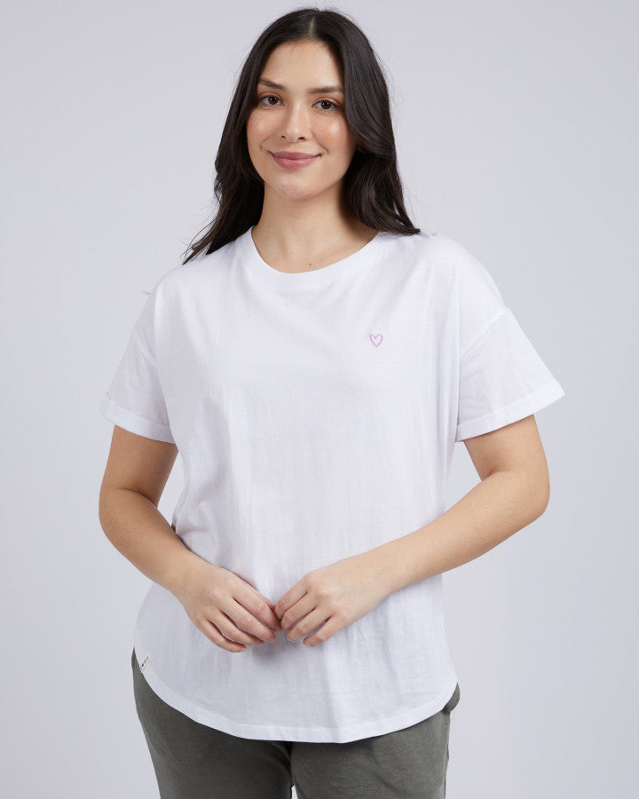 Halli SS Tee | White