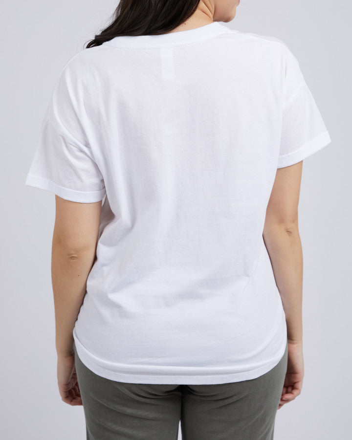 Halli SS Tee | White